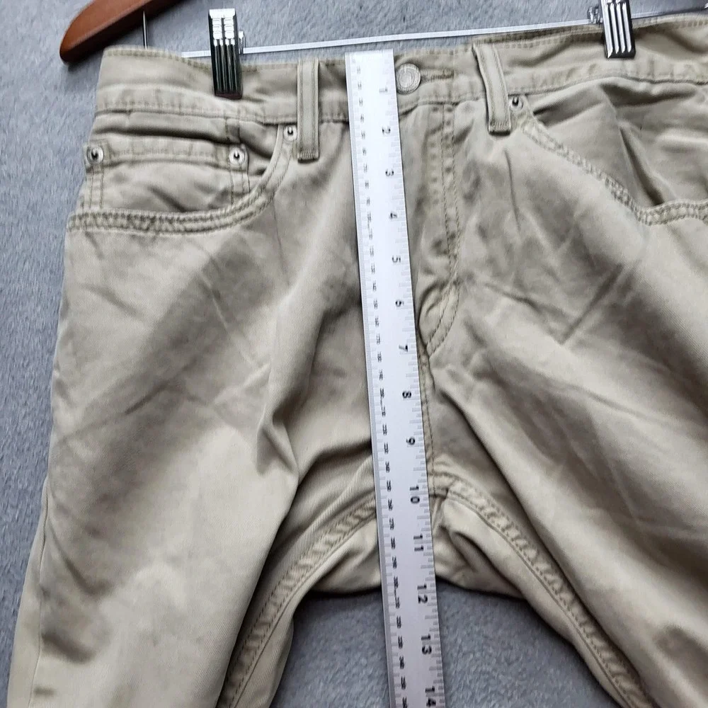 Levi's 559 Men Pants 31X32 Khaki Relaxed Straight Twill‎ 29